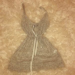 Crocheted tank from express
